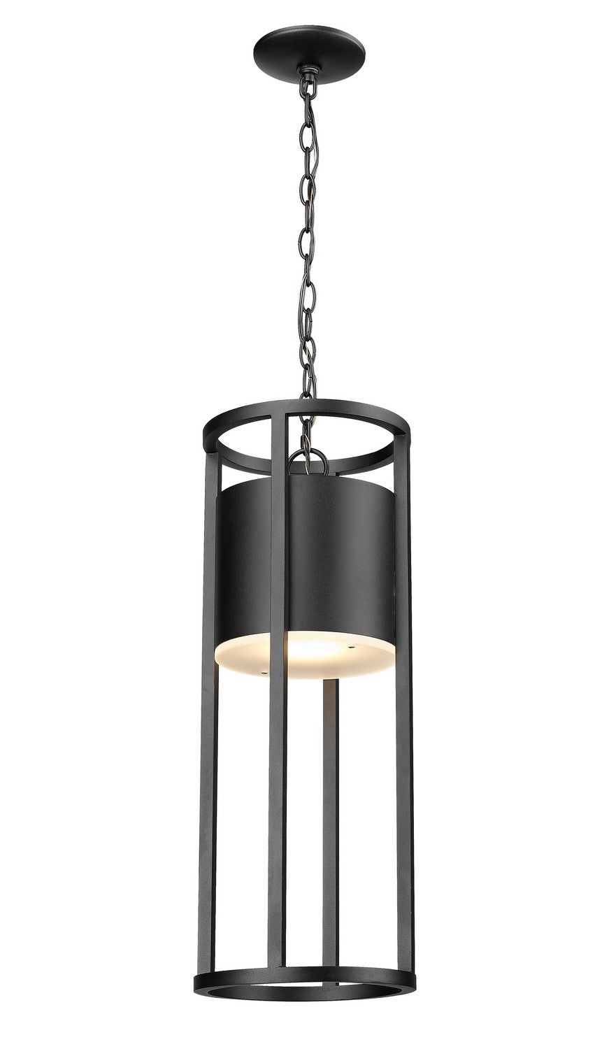 Z-Lite Canada - 517CHB-BK-LED - LED Outdoor Chain Mount Ceiling Fixture - Luca - Black