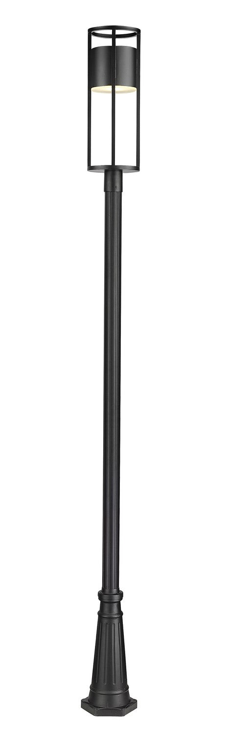 Z-Lite Canada - 517PHB-519P-BK-LED - LED Outdoor Post Moun Fixture - Luca - Black