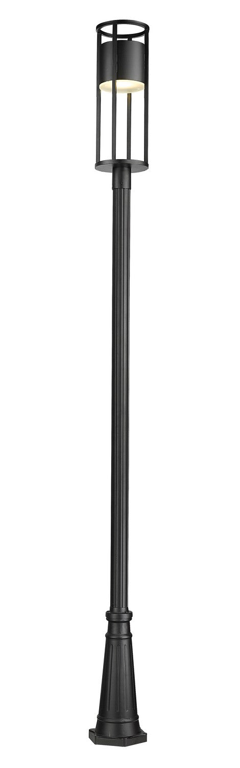 Z-Lite Canada - 517PHB-519P-BK-LED - LED Outdoor Post Moun Fixture - Luca - Black