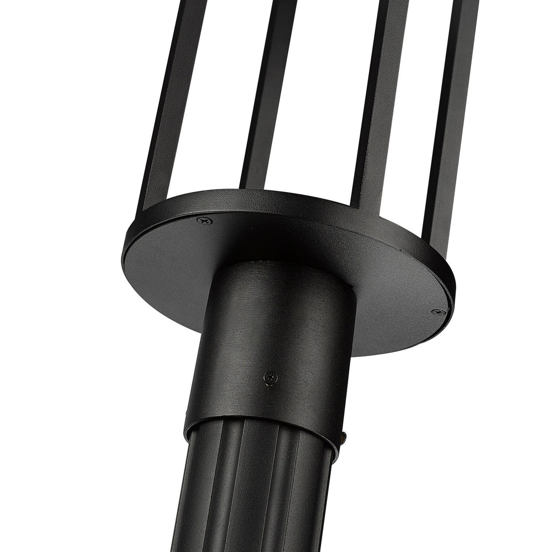 Z-Lite Canada - 517PHB-519P-BK-LED - LED Outdoor Post Moun Fixture - Luca - Black