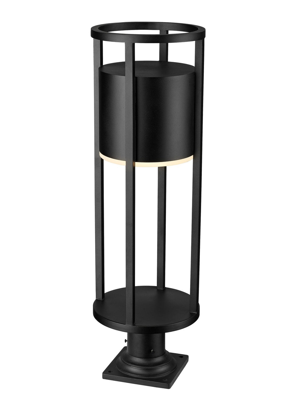 Z-Lite Canada - 517PHB-533PM-BK-LED - LED Outdoor Pier Mounted Fixture - Luca - Black