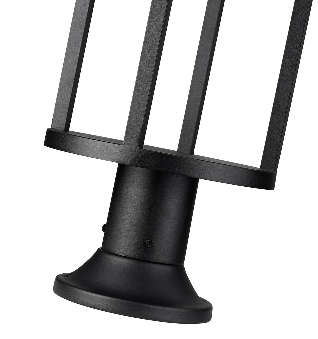 Z-Lite Canada - 517PHB-553PM-BK-LED - LED Outdoor Pier Mounted Fixture - Luca - Black