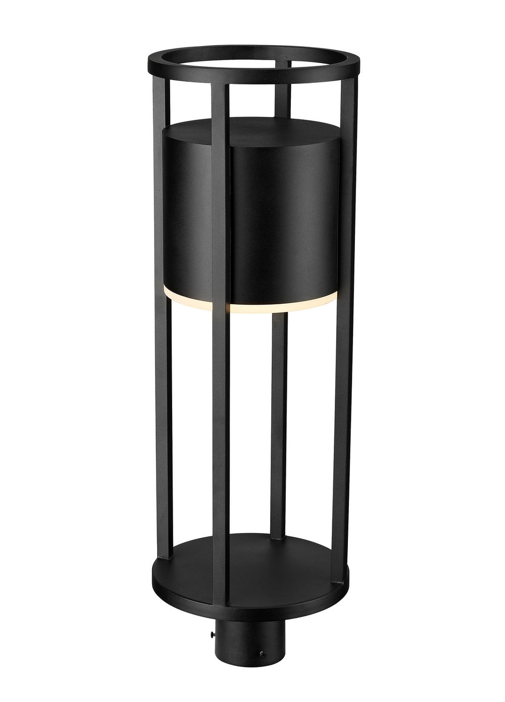 Z-Lite Canada - 517PHB-BK-LED - LED Outdoor Post Moun Fixture - Luca - Black