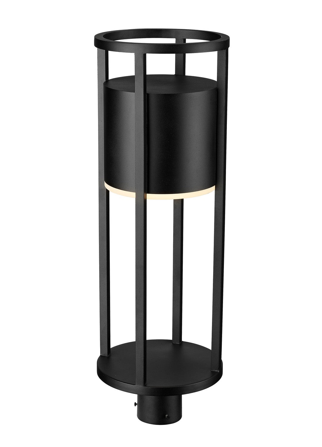 Z-Lite Canada - 517PHB-BK-LED - LED Outdoor Post Moun Fixture - Luca - Black