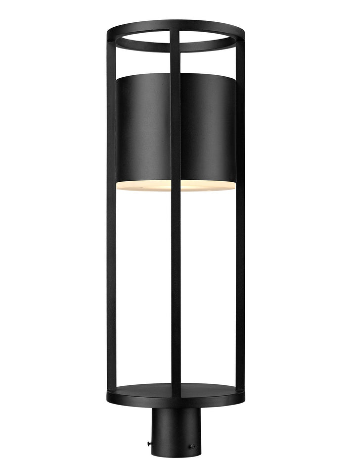 Z-Lite Canada - 517PHB-BK-LED - LED Outdoor Post Moun Fixture - Luca - Black