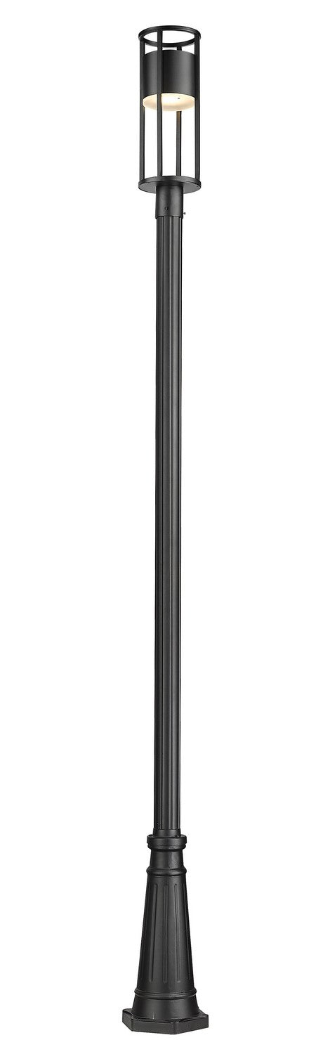 Z-Lite Canada - 517PHM-519P-BK-LED - LED Outdoor Post Moun Fixture - Luca - Black