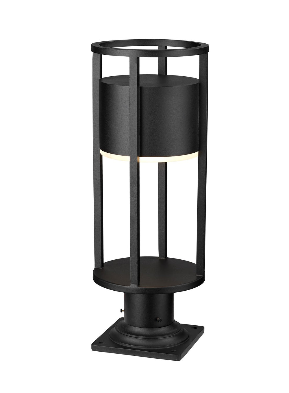 Z-Lite Canada - 517PHM-533PM-BK-LED - LED Outdoor Pier Mounted Fixture - Luca - Black