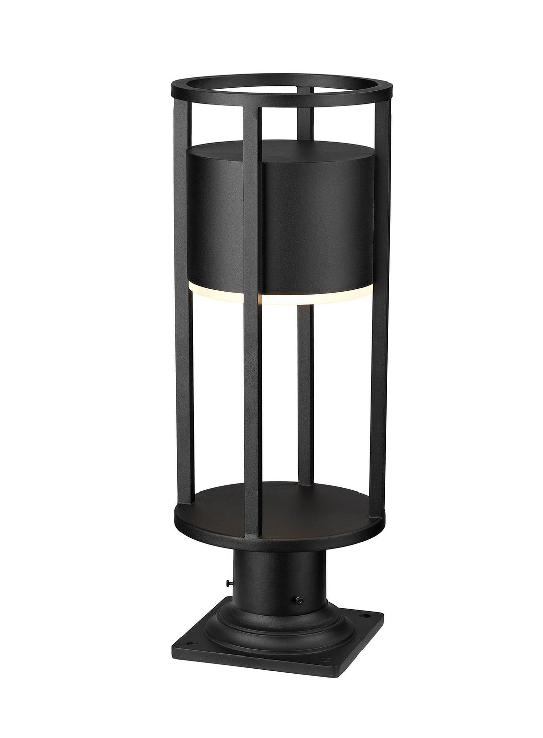 Z-Lite Canada - 517PHM-533PM-BK-LED - LED Outdoor Pier Mounted Fixture - Luca - Black