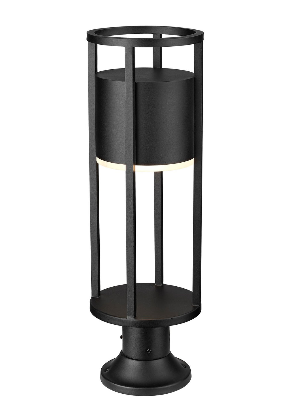 Z-Lite Canada - 517PHM-553PM-BK-LED - LED Outdoor Pier Mounted Fixture - Luca - Black