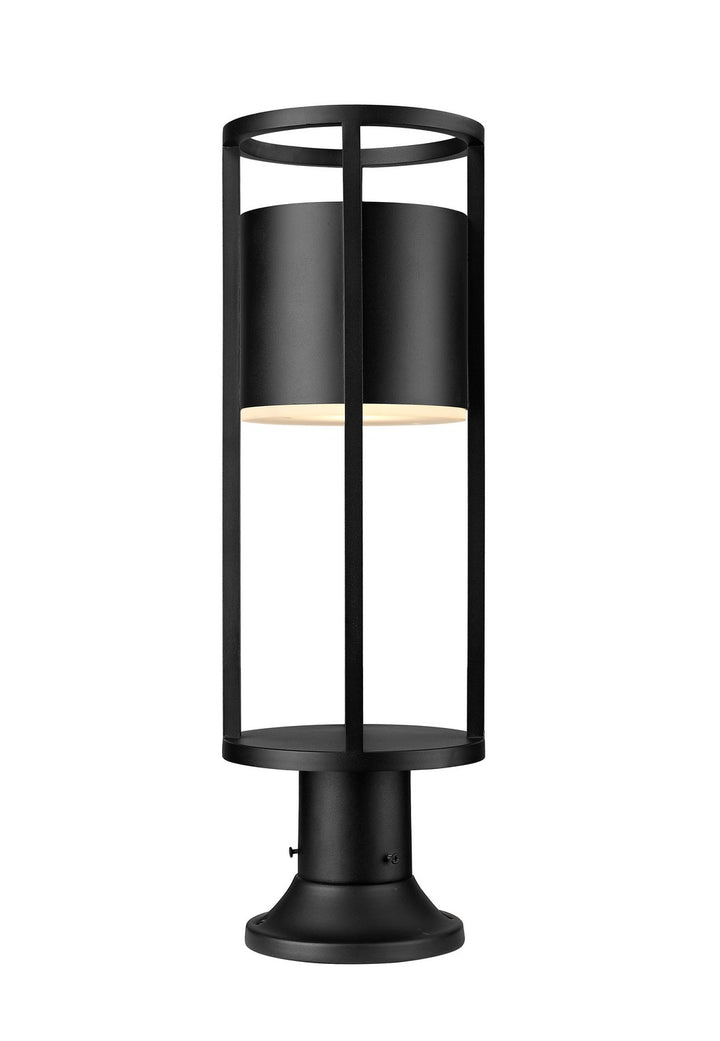 Z-Lite Canada - 517PHM-553PM-BK-LED - LED Outdoor Pier Mounted Fixture - Luca - Black