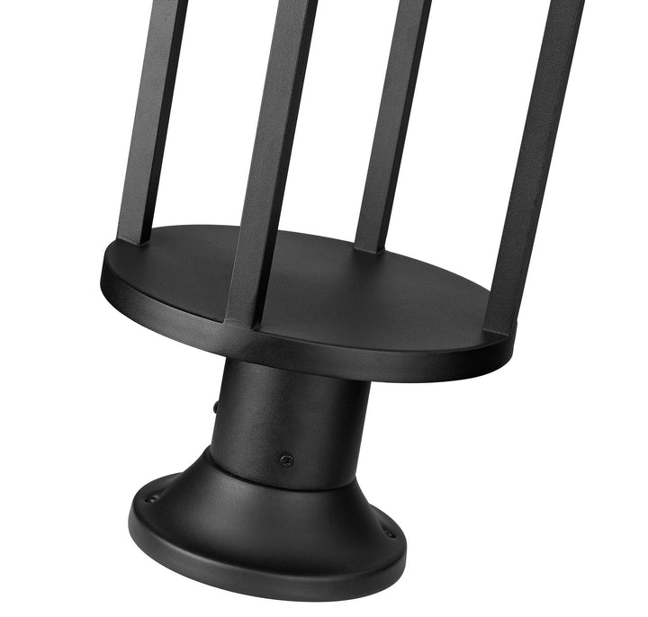 Z-Lite Canada - 517PHM-553PM-BK-LED - LED Outdoor Pier Mounted Fixture - Luca - Black