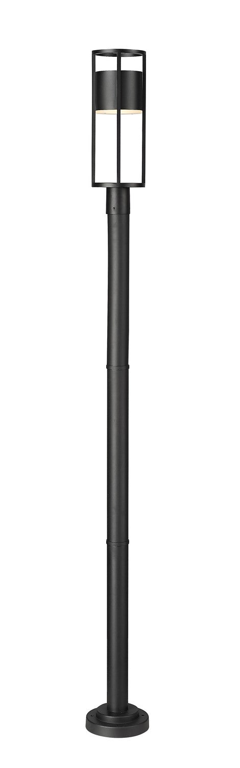 Z-Lite Canada - 517PHM-567P-BK-LED - LED Outdoor Post Moun Fixture - Luca - Black