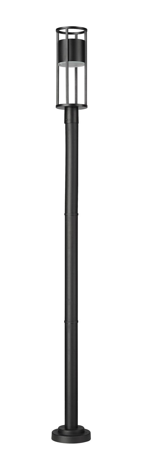 Z-Lite Canada - 517PHM-567P-BK-LED - LED Outdoor Post Moun Fixture - Luca - Black