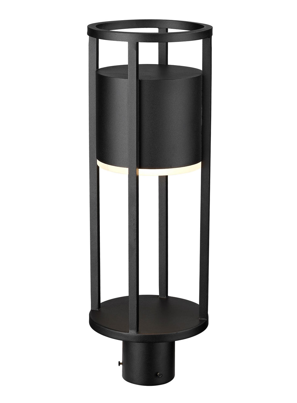 Z-Lite Canada - 517PHM-BK-LED - LED Outdoor Post Moun Fixture - Luca - Black