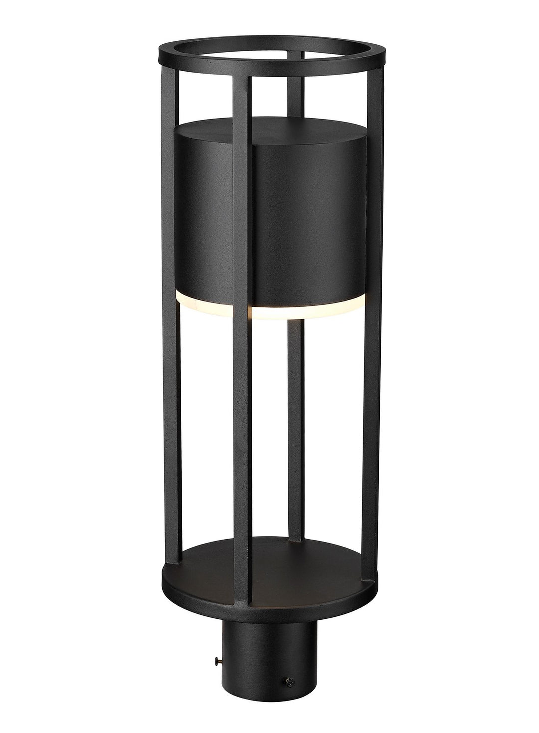 Z-Lite Canada - 517PHM-BK-LED - LED Outdoor Post Moun Fixture - Luca - Black