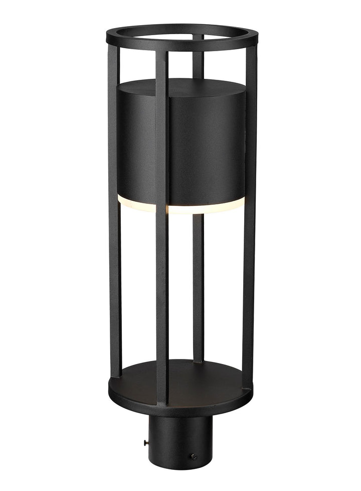 Z-Lite Canada - 517PHM-BK-LED - LED Outdoor Post Moun Fixture - Luca - Black