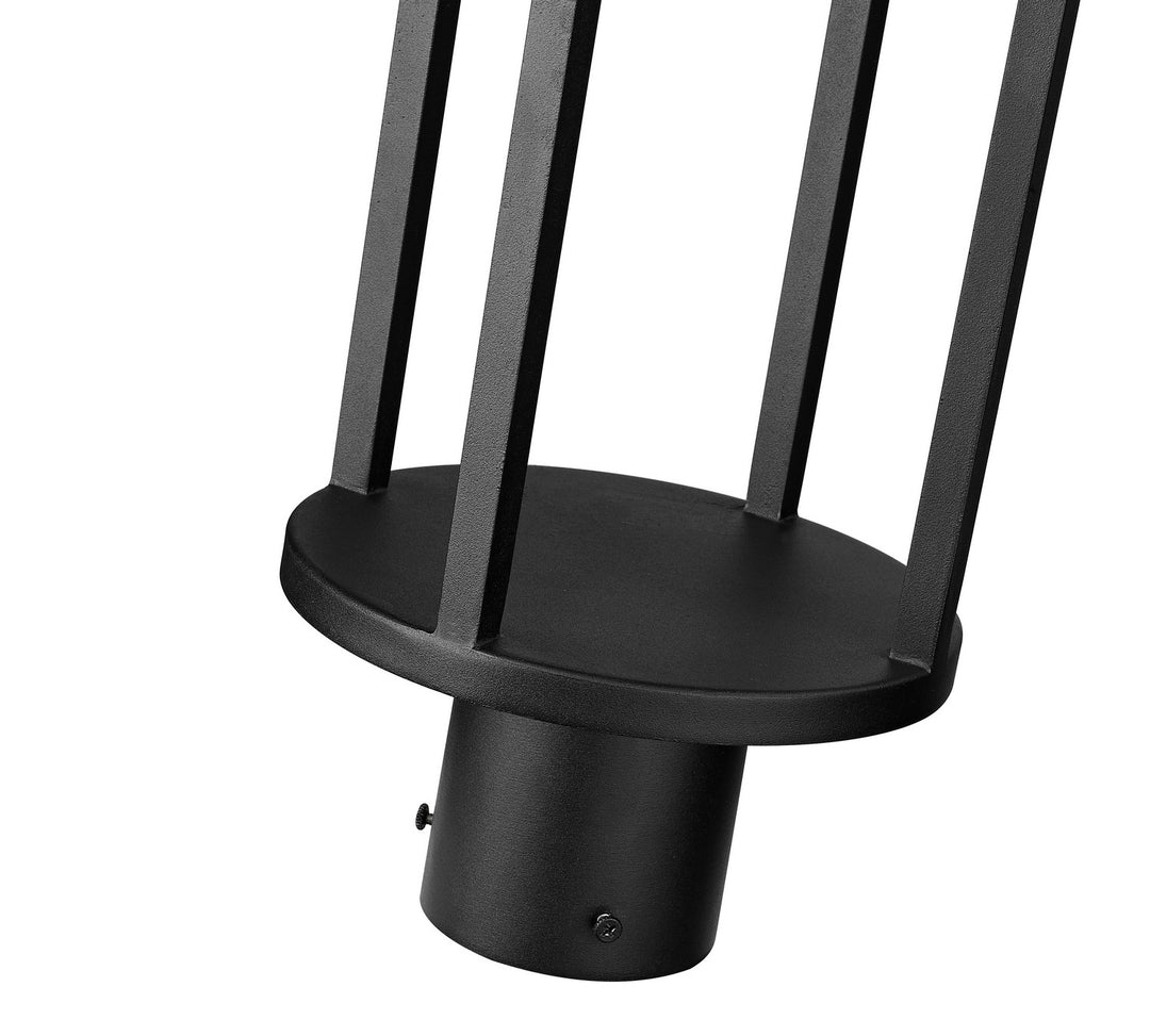 Z-Lite Canada - 517PHM-BK-LED - LED Outdoor Post Moun Fixture - Luca - Black