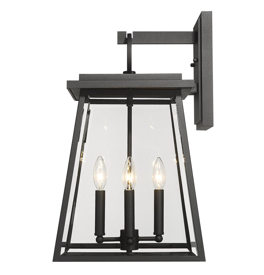 Z-Lite Canada - 521B-BK - Four Light Outdoor Wall Light - Broughton - Black