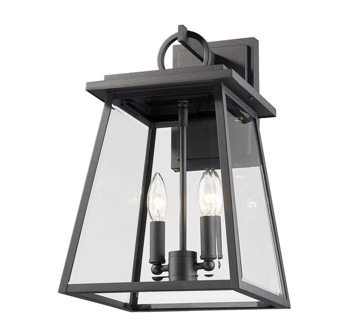 Z-Lite Canada - 521M-BK - Two Light Outdoor Wall Sconce - Broughton - Black