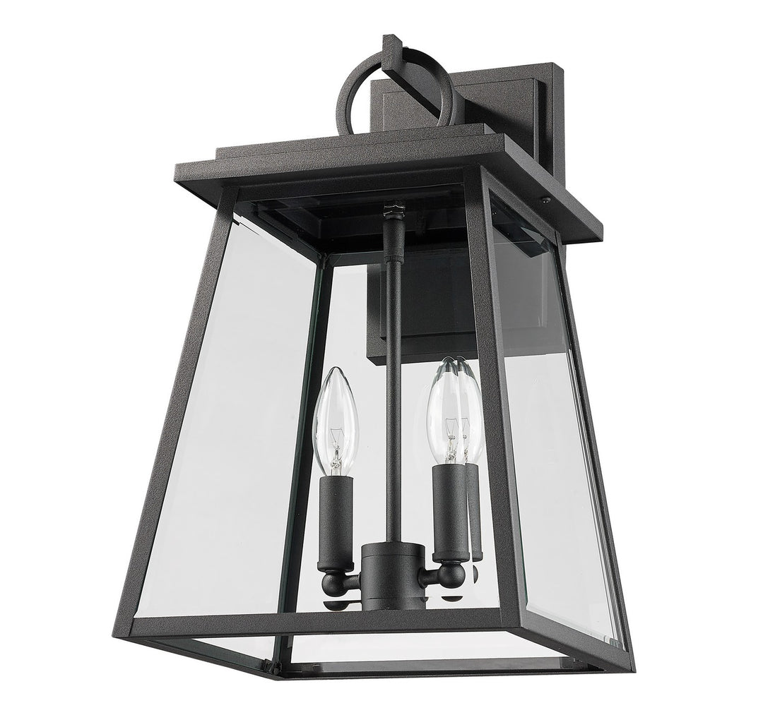 Z-Lite Canada - 521M-BK - Two Light Outdoor Wall Sconce - Broughton - Black