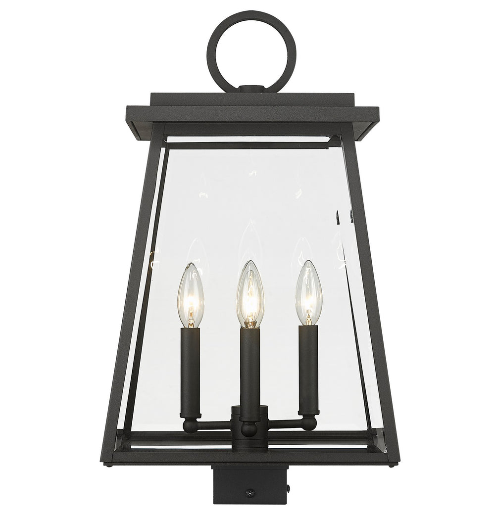 Z-Lite Canada - 521PHBS-BK - Four Light Outdoor Post Mount Fixture - Broughton - Black