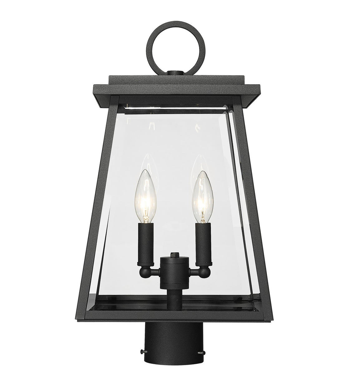 Z-Lite Canada - 521PHMR-BK - Two Light Outdoor Post Mount Fixture - Broughton - Black