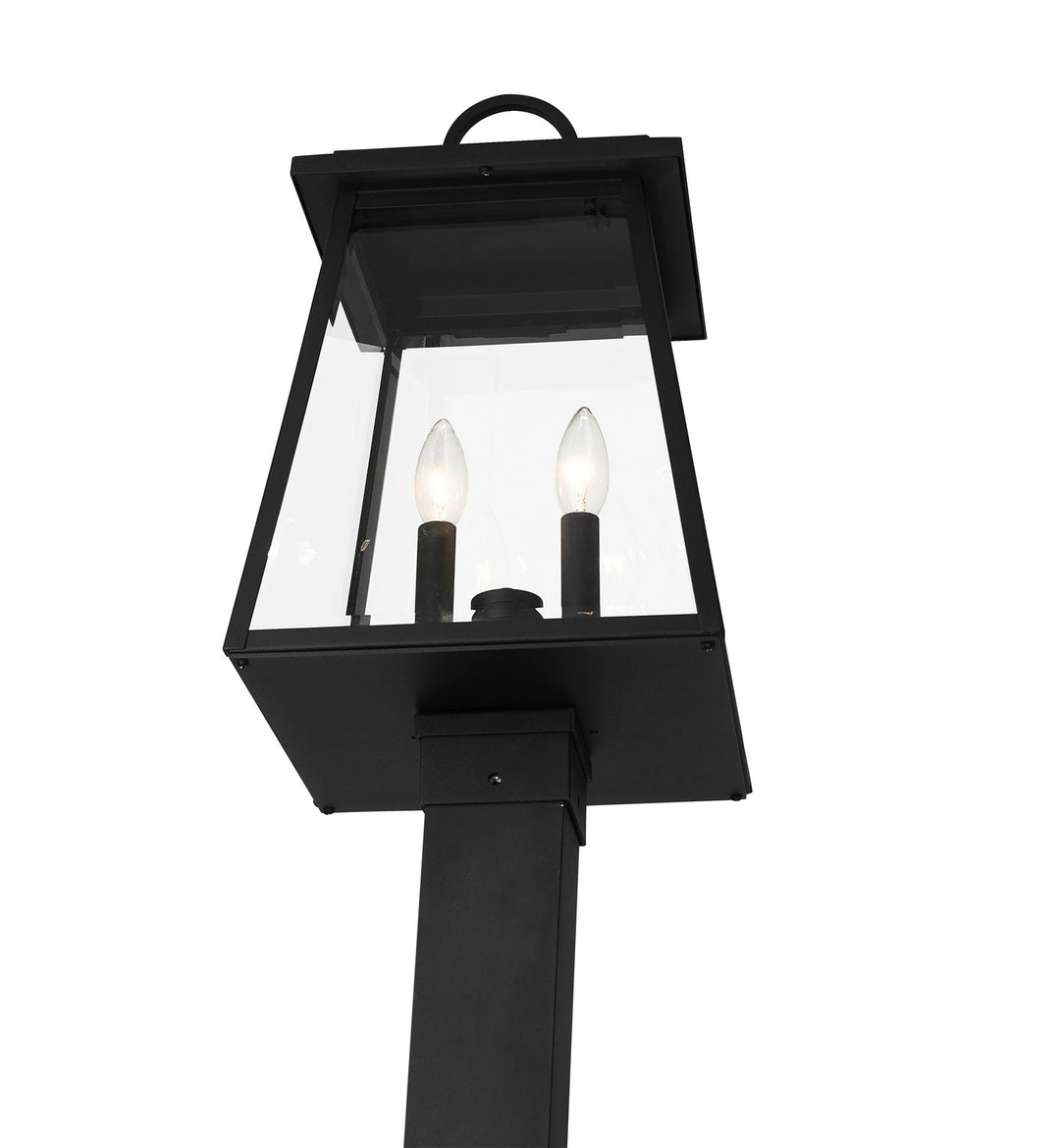 Z-Lite Canada - 521PHMS-536P-BK - Two Light Outdoor Post Mounted Fixture - Broughton - Black