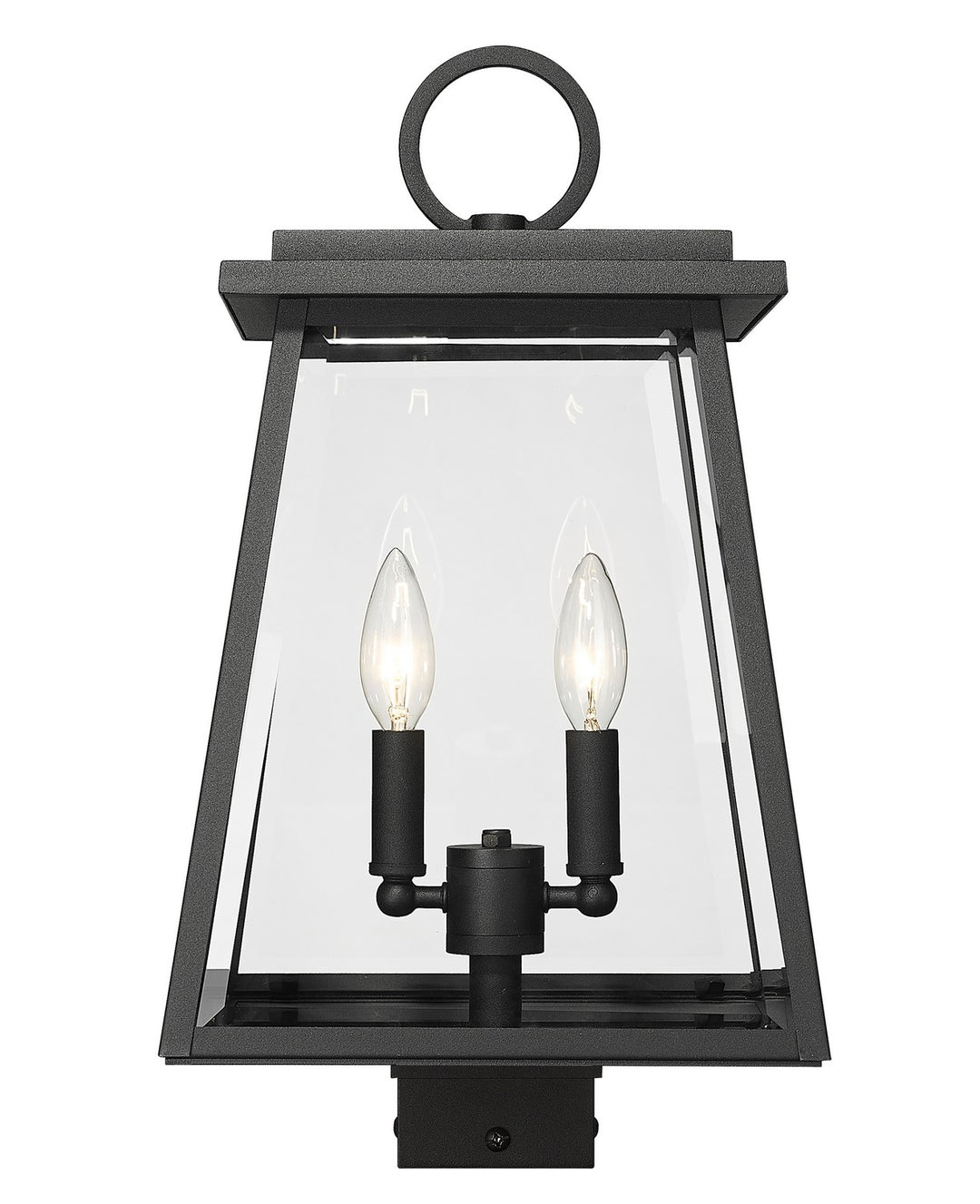 Z-Lite Canada - 521PHMS-BK - Two Light Outdoor Post Mount Fixture - Broughton - Black