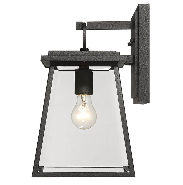 Z-Lite Canada - 521S-BK - One Light Outdoor Wall Light - Broughton - Black