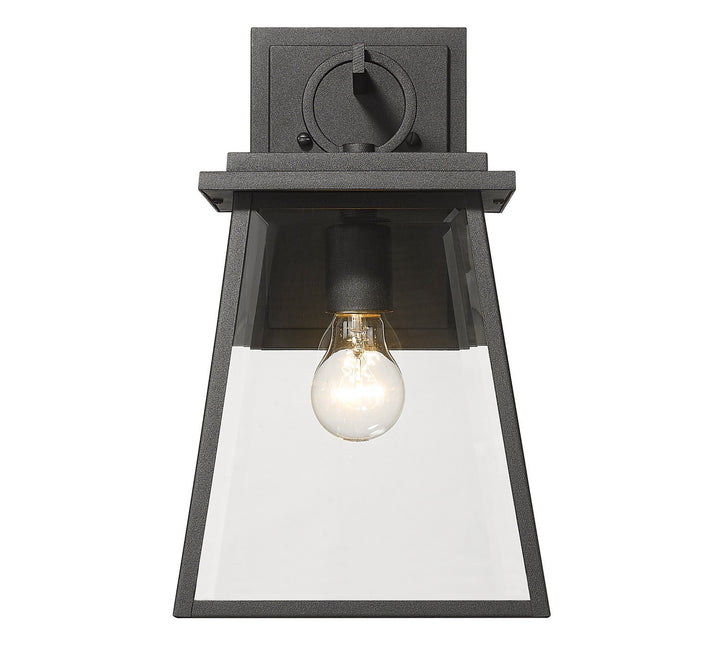 Z-Lite Canada - 521S-BK - One Light Outdoor Wall Light - Broughton - Black