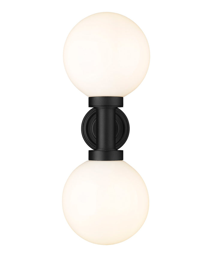 Z-Lite Canada - 597M2-BK - Two Light Outdoor Wall Sconce - Laurent - Black