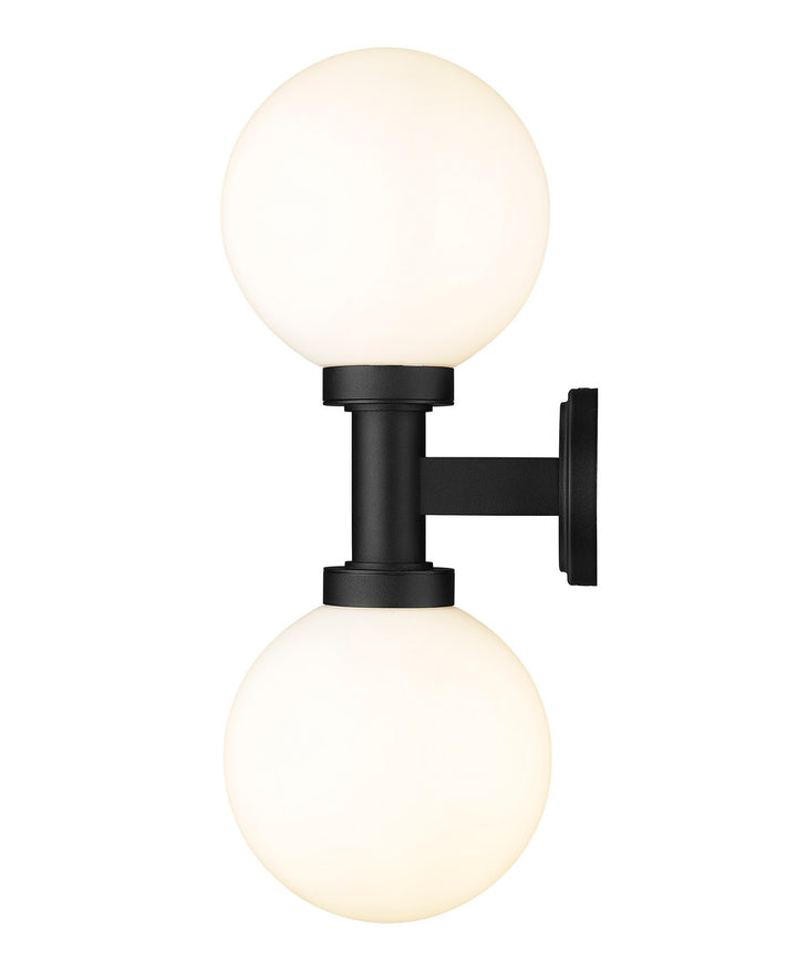 Z-Lite Canada - 597M2-BK - Two Light Outdoor Wall Sconce - Laurent - Black