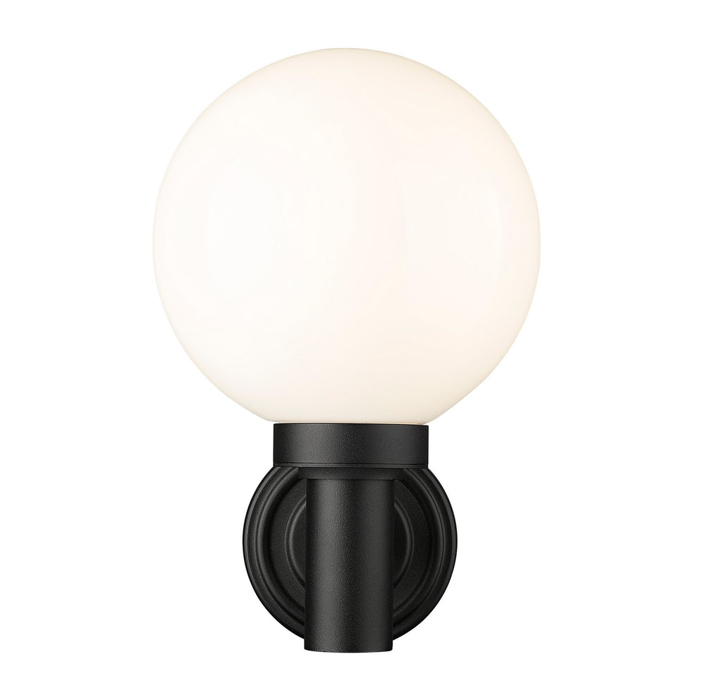 Z-Lite Canada - 597M-BK - One Light Outdoor Wall Light - Laurent - Black