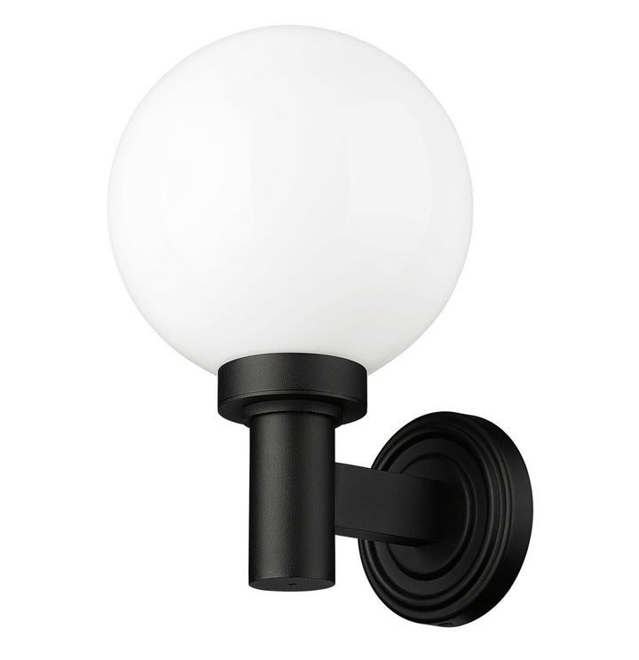 Z-Lite Canada - 597M-BK - One Light Outdoor Wall Light - Laurent - Black