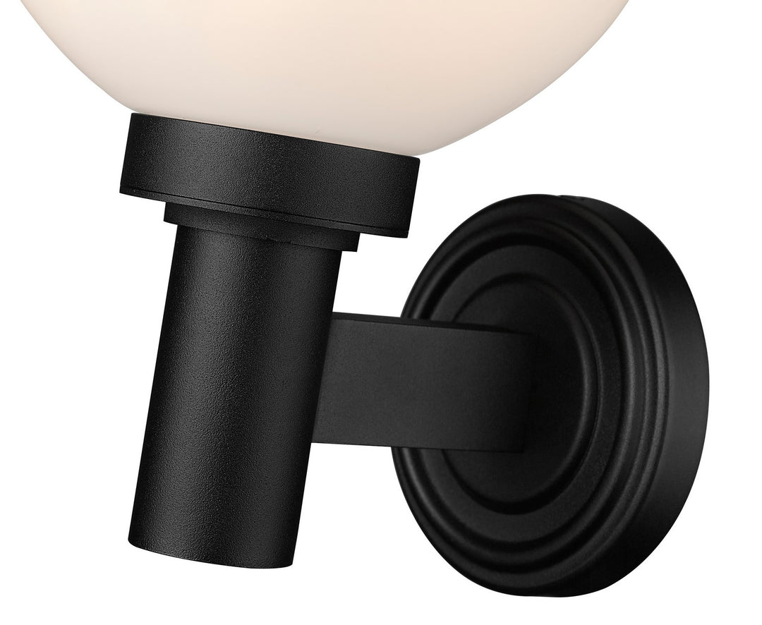 Z-Lite Canada - 597M-BK - One Light Outdoor Wall Light - Laurent - Black