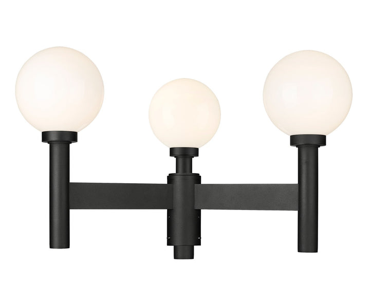 Z-Lite Canada - 597MP3-BK - Three Light Outdoor Post Mount Fixture - Laurent - Black