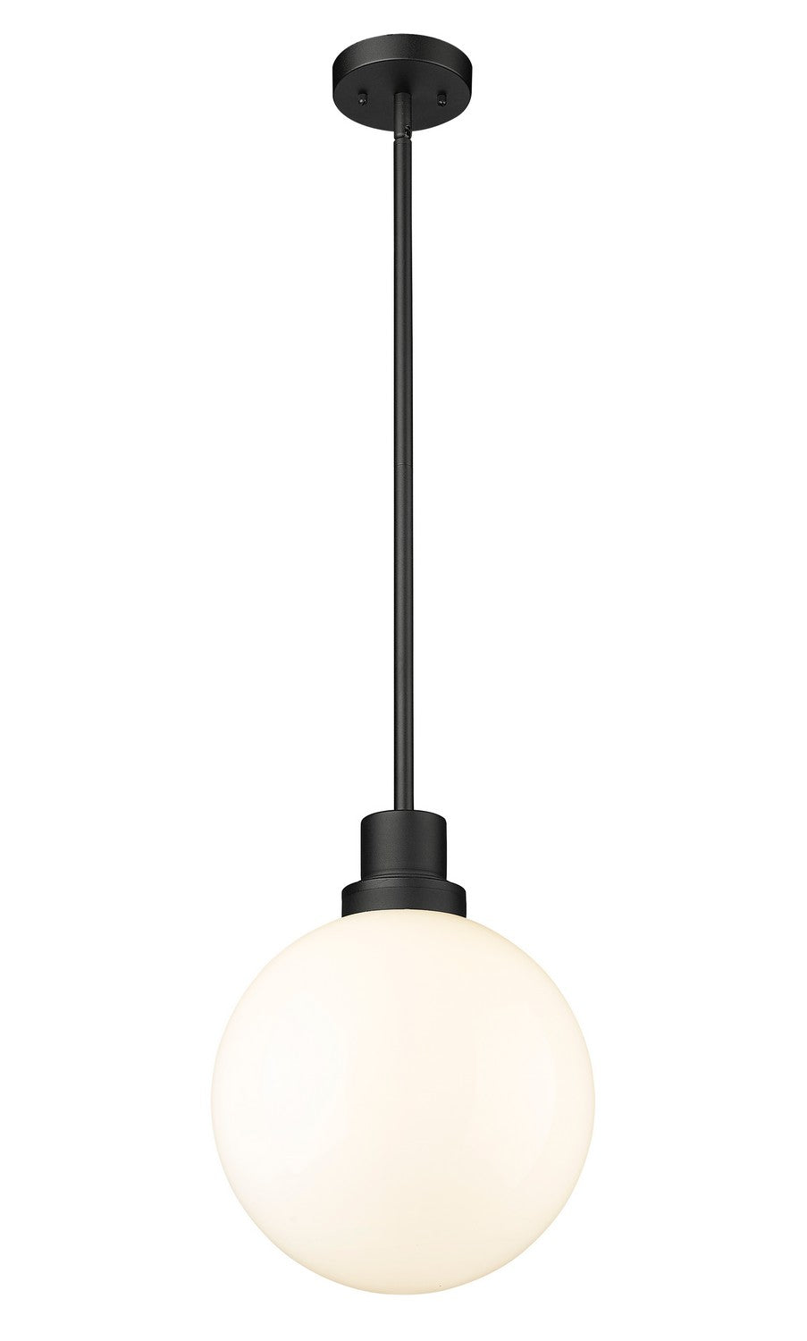 Z-Lite Canada - 597P12-BK - One Light Outdoor Pendant - Laurent - Black