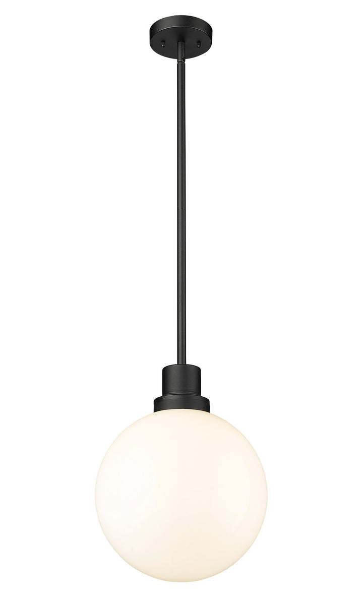 Z-Lite Canada - 597P12-BK - One Light Outdoor Pendant - Laurent - Black