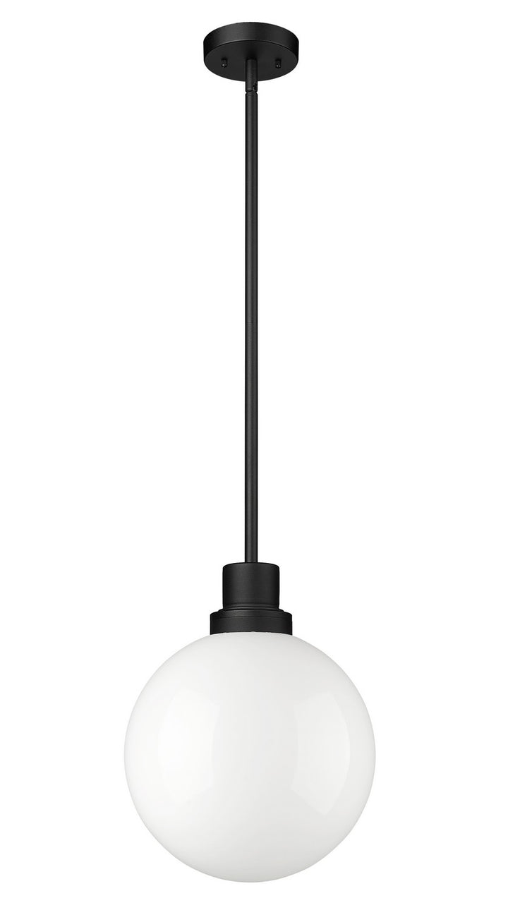 Z-Lite Canada - 597P12-BK - One Light Outdoor Pendant - Laurent - Black