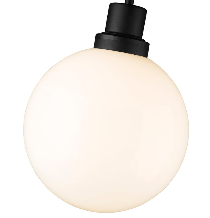 Z-Lite Canada - 597P12-BK - One Light Outdoor Pendant - Laurent - Black