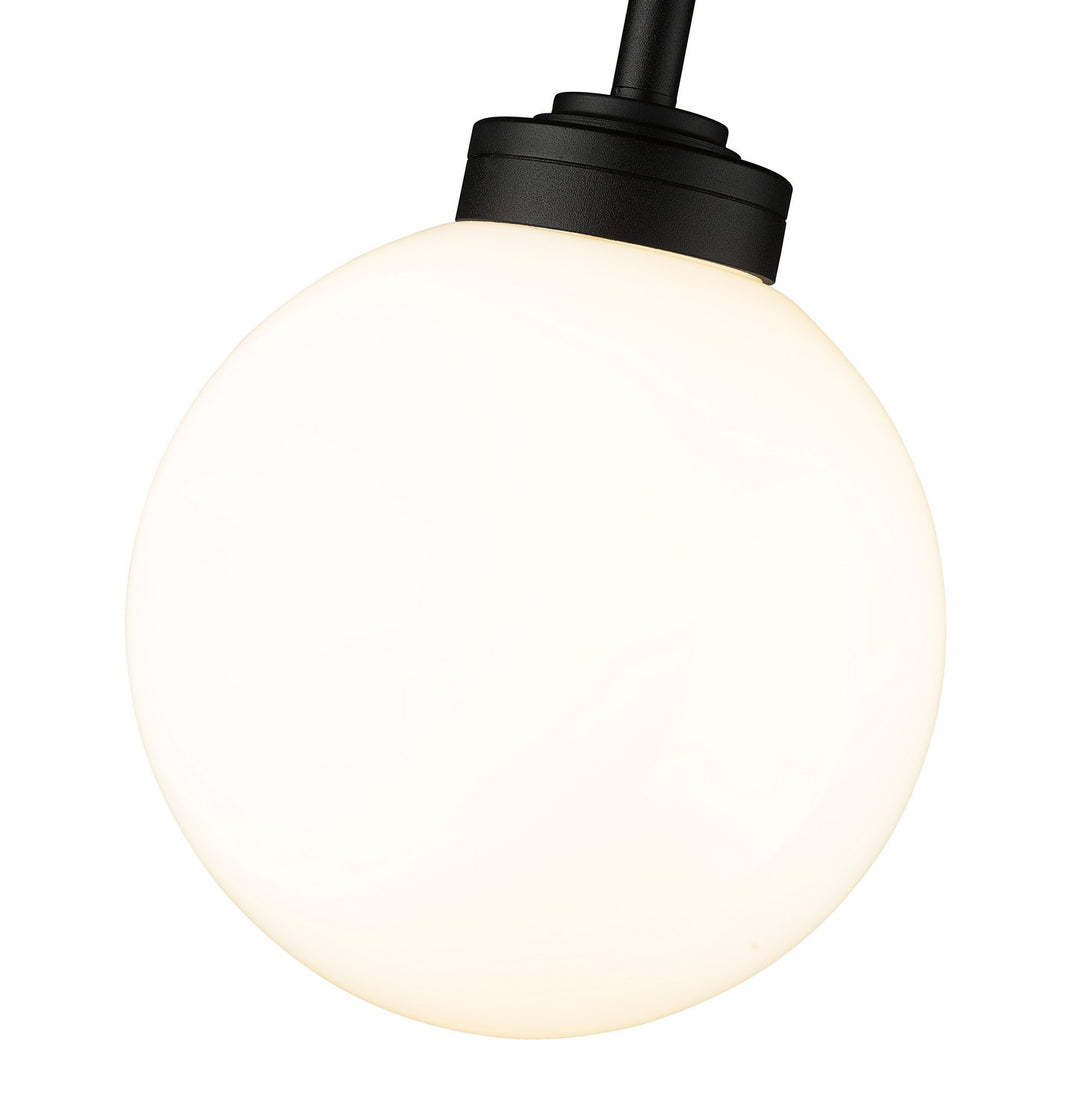 Z-Lite Canada - 597P8-BK - One Light Outdoor Pendant - Laurent - Black