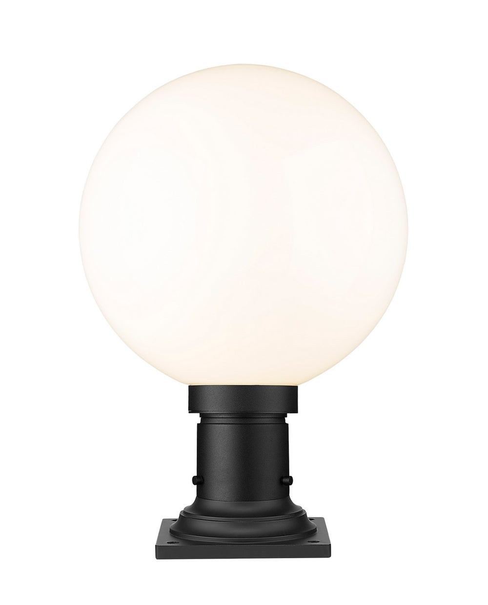 Z-Lite Canada - 597PHB-533PM-BK - One Light Outdoor Pier Mounted Fixture - Laurent - Black