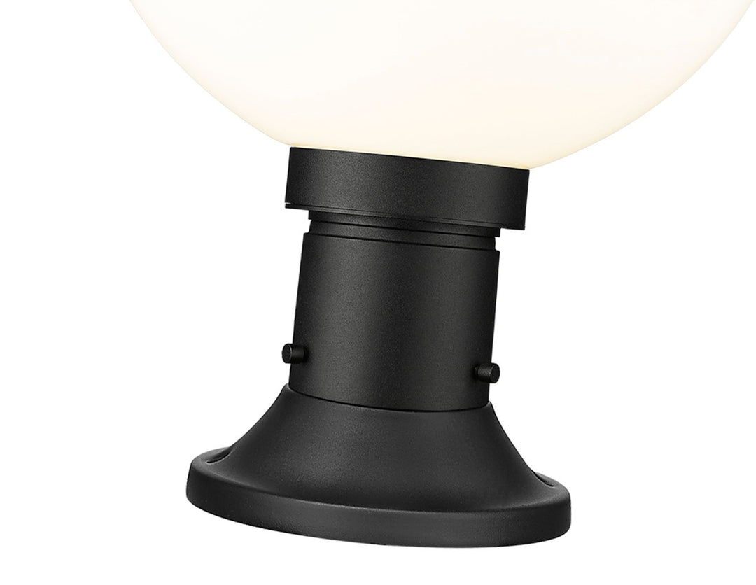 Z-Lite Canada - 597PHB-553PM-BK - One Light Outdoor Pier Mounted Fixture - Laurent - Black