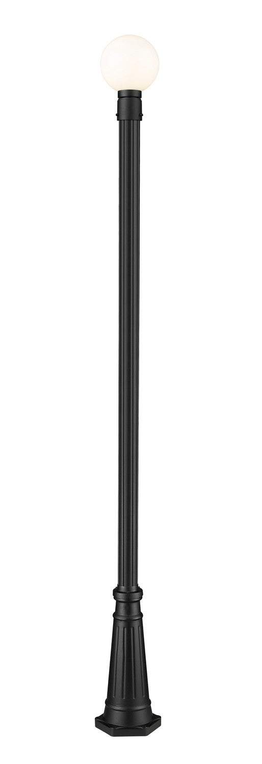 Z-Lite Canada - 597PHM-519P-BK - One Light Outdoor Post Mounted Fixture - Laurent - Black