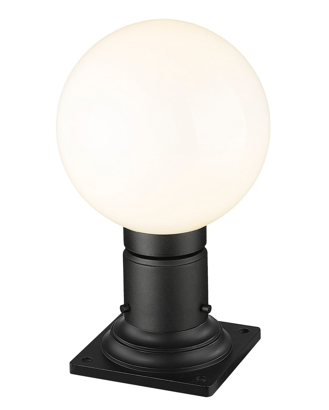 Z-Lite Canada - 597PHM-533PM-BK - One Light Outdoor Pier Mounted Fixture - Laurent - Black