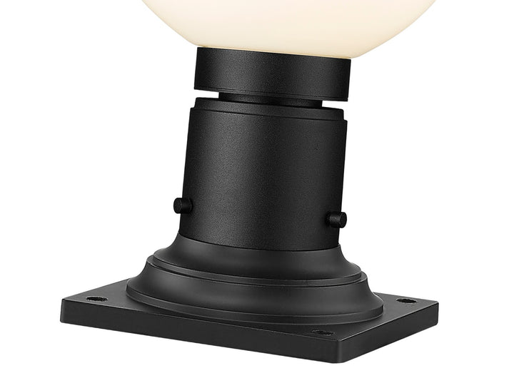 Z-Lite Canada - 597PHM-533PM-BK - One Light Outdoor Pier Mounted Fixture - Laurent - Black