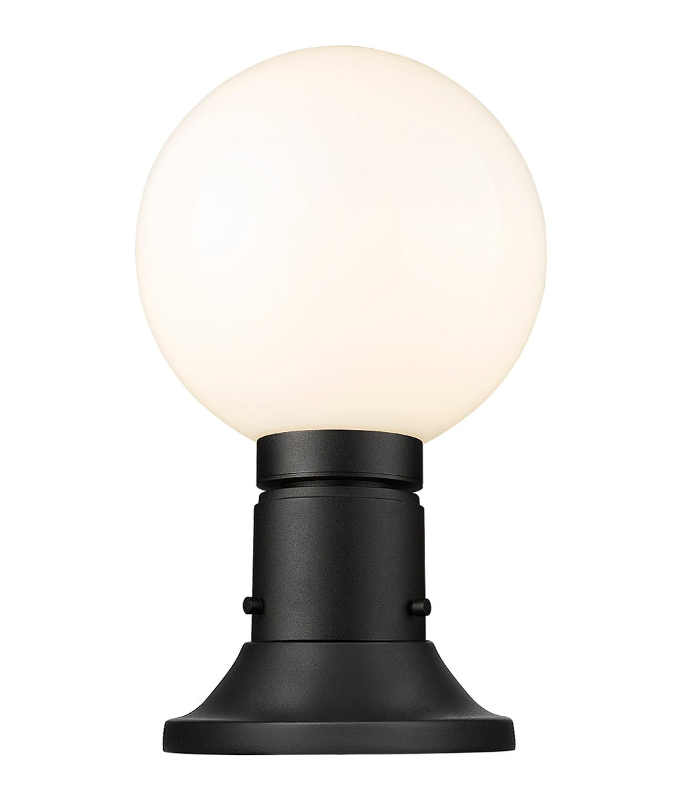 Z-Lite Canada - 597PHM-553PM-BK - One Light Outdoor Pier Mounted Fixture - Laurent - Black