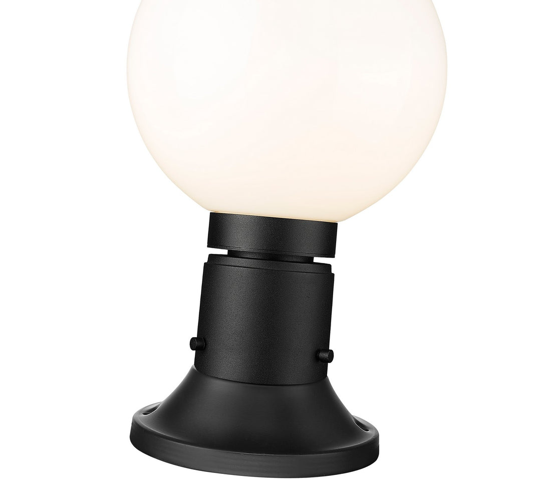 Z-Lite Canada - 597PHM-553PM-BK - One Light Outdoor Pier Mounted Fixture - Laurent - Black