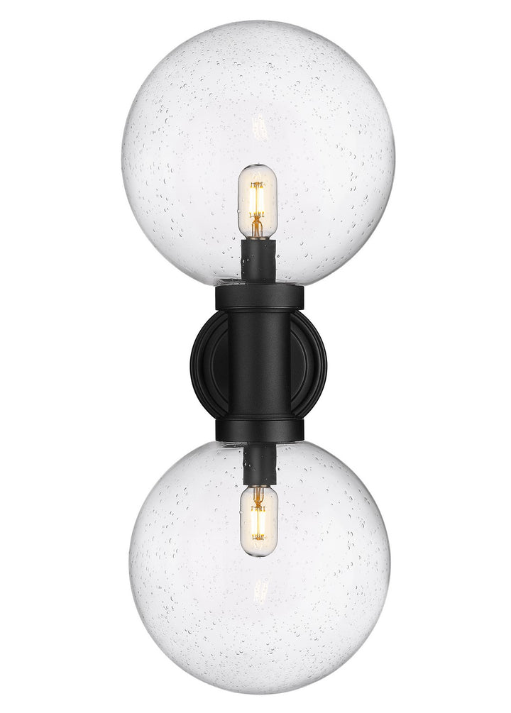 Z-Lite Canada - 599B2-BK - Two Light Outdoor Wall Sconce - Laurent - Black