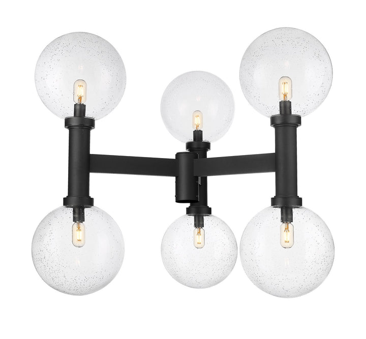 Z-Lite Canada - 599BP6-BK - Six Light Outdoor Post Mount Fixture - Laurent - Black